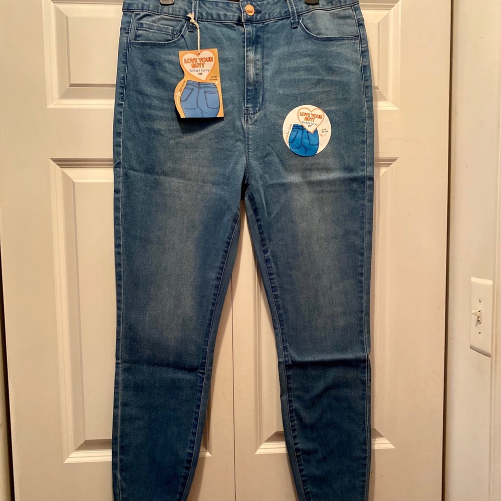 Forever 21 High Rose Skinny Jeans